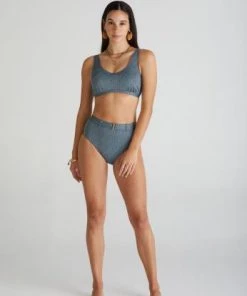 AQUA BLU DOVE HIGH WAIST BOTTOM 7 AQUA BLU DOVE HIGH WAIST BOTTOM