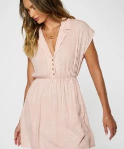 O'NEILL SP2416008 ONEIL LORI SS MINI DOT DRESS All Women's Clothing