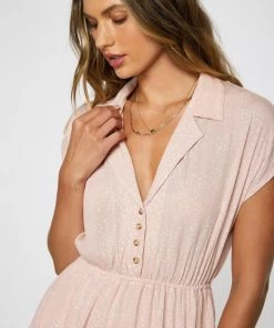 O'NEILL SP2416008 ONEIL LORI SS MINI DOT DRESS All Women's Clothing