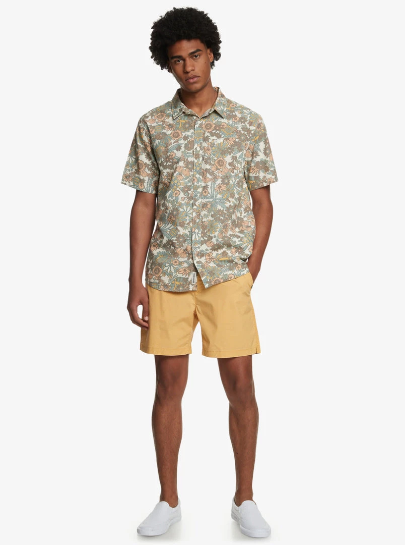 QUIKSILVER MORNING TRIP FLORAL COTTON SHIRT 3 QUIKSILVER MORNING TRIP FLORAL COTTON SHIRT