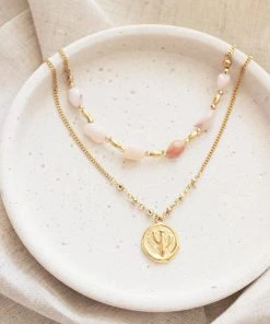 WELL DUNN Accessories WellDunn Saguaro Layered Necklace