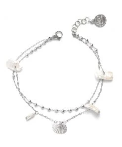 WELL DUNN Accessories WellDunn Shelly Anklet