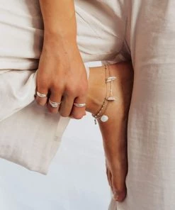WELL DUNN Accessories WellDunn Shelly Anklet
