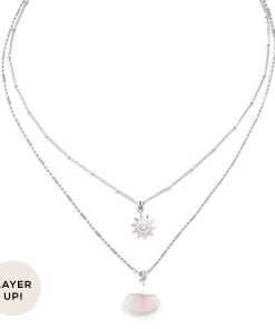 WELL DUNN WellDunn Sunny Layered Necklace Accessories