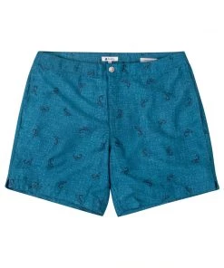 KABO BOTO SHARK PRINT HYBRID SWIM SHORTS All Men's Clothing