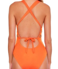 All Women's Swimwear BECCA COLOR CODE PLUNGE ONE PCE